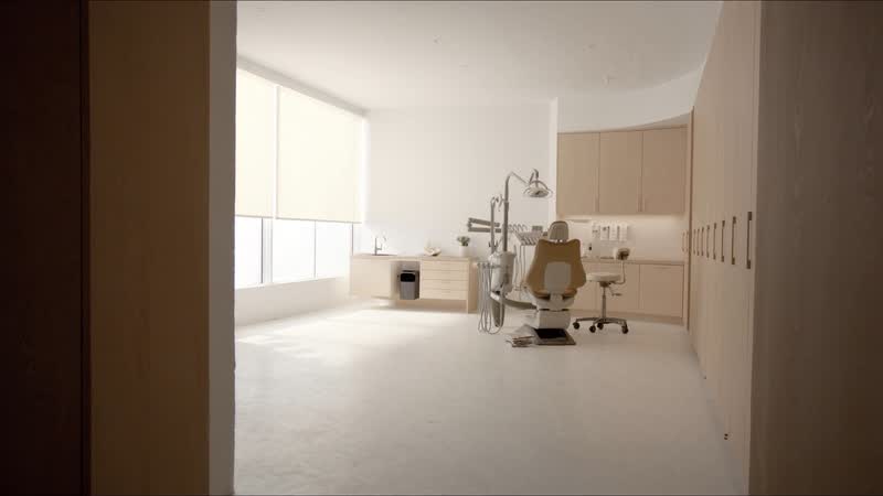 A bright treatment room inside Cheshire Dental Centre